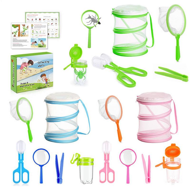 Kids Outdoor Explorer Set - Fly Catcher Set for Kids Nature