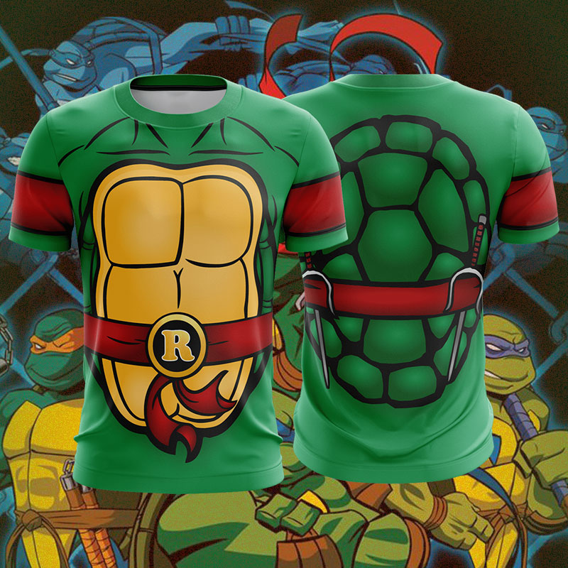 Kids Outdoor Ninja Warrior Course - Bandai Ninja Turtles Boys Tees TMNT