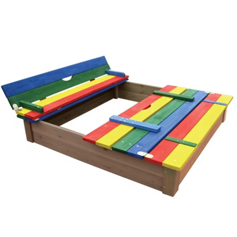 Kids Outdoor Bench - Children Kids Outdoor Garden Wooden Sand