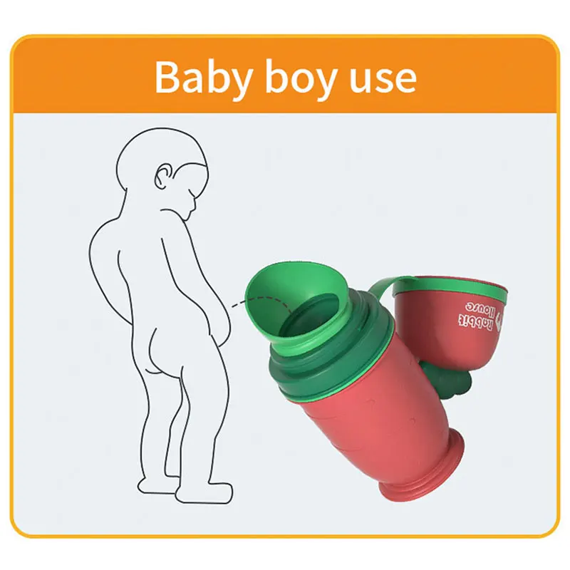Kids Outdoor Urinal - Portable Baby Hygiene Toilet Urinal Boys