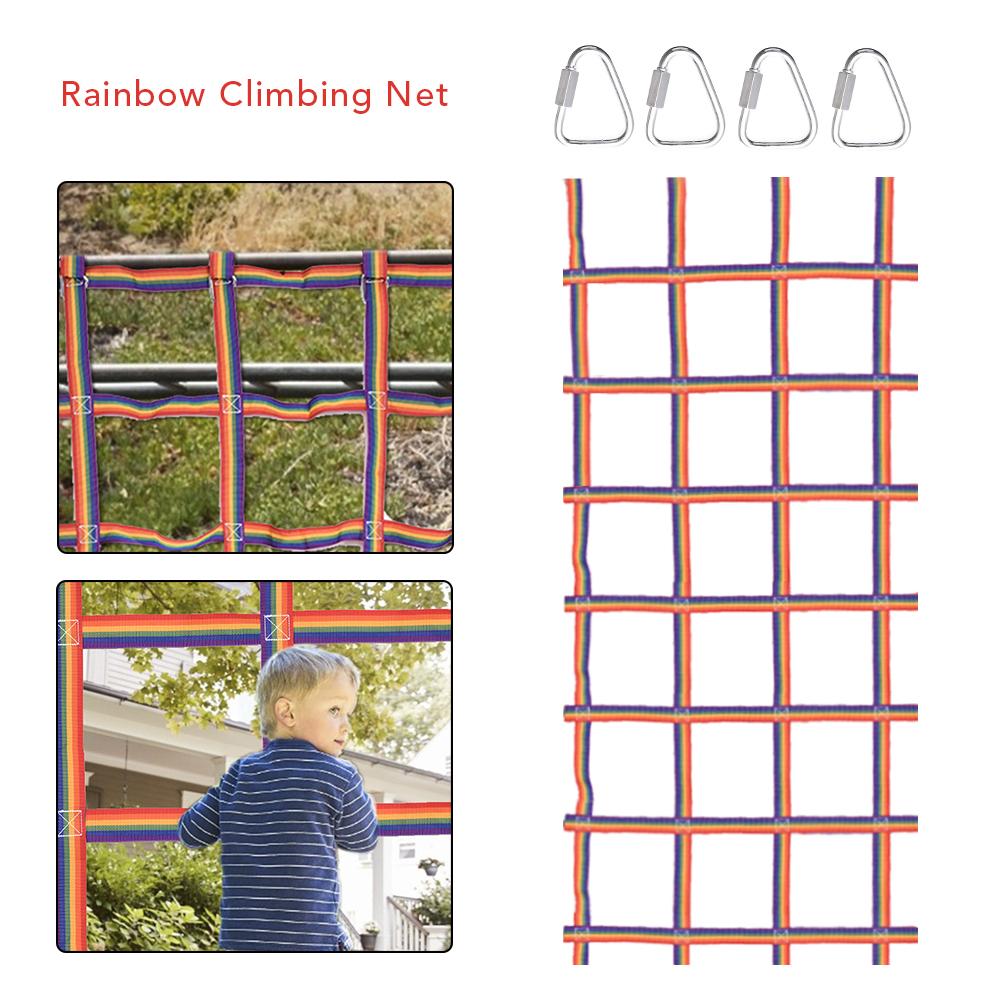 Kids Outdoor Ninja - 90*48 Inch High Quality Children Climbing