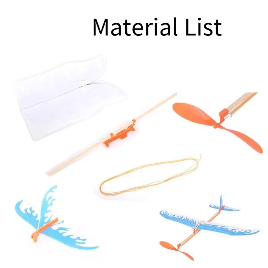 DIY Rubber Band Airplanes Powe - Kids Outdoor Activity Toys 评论和价格