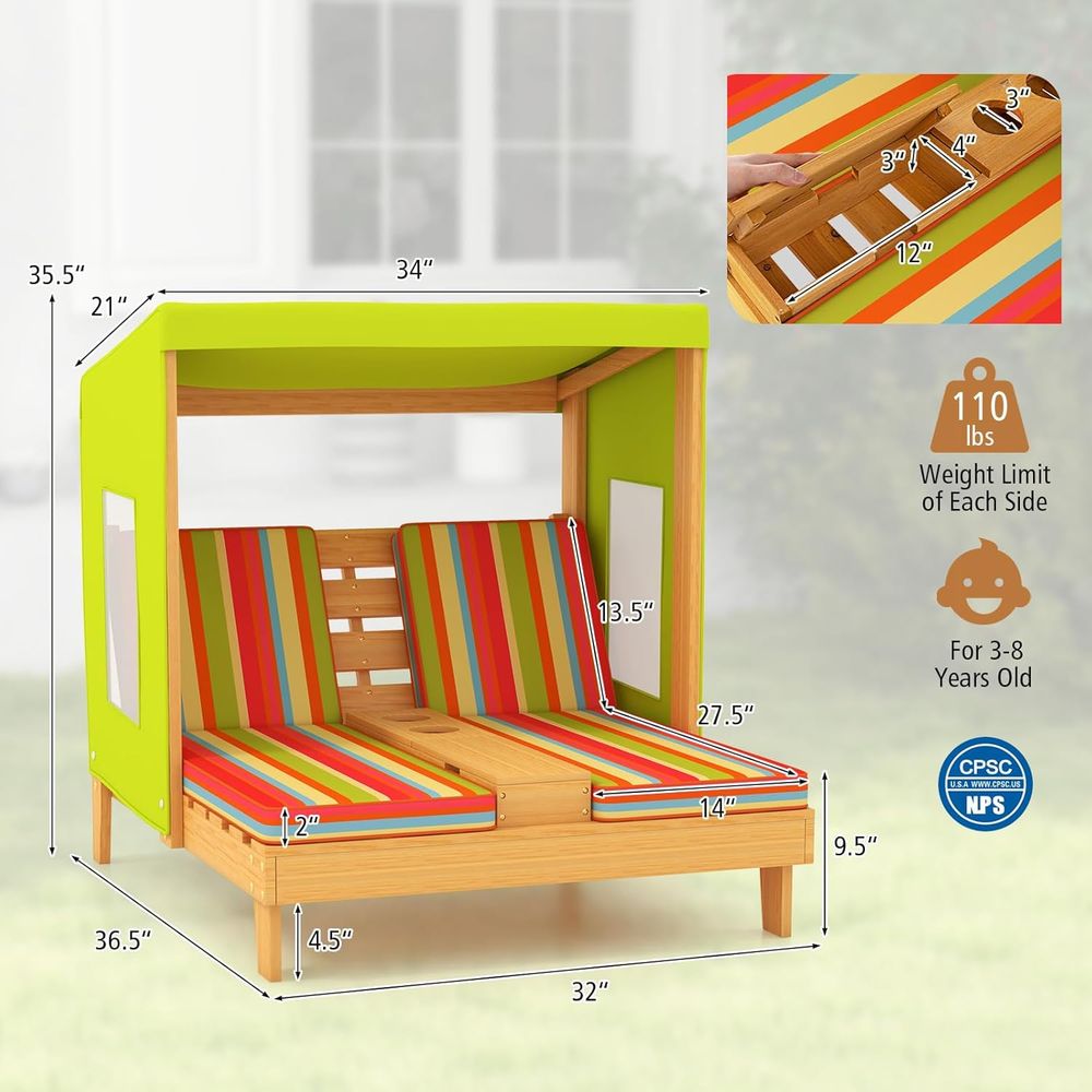 Kids Chaise Lounge Chair Outdo - Kids Outdoor Lounger Chair 评论和价格