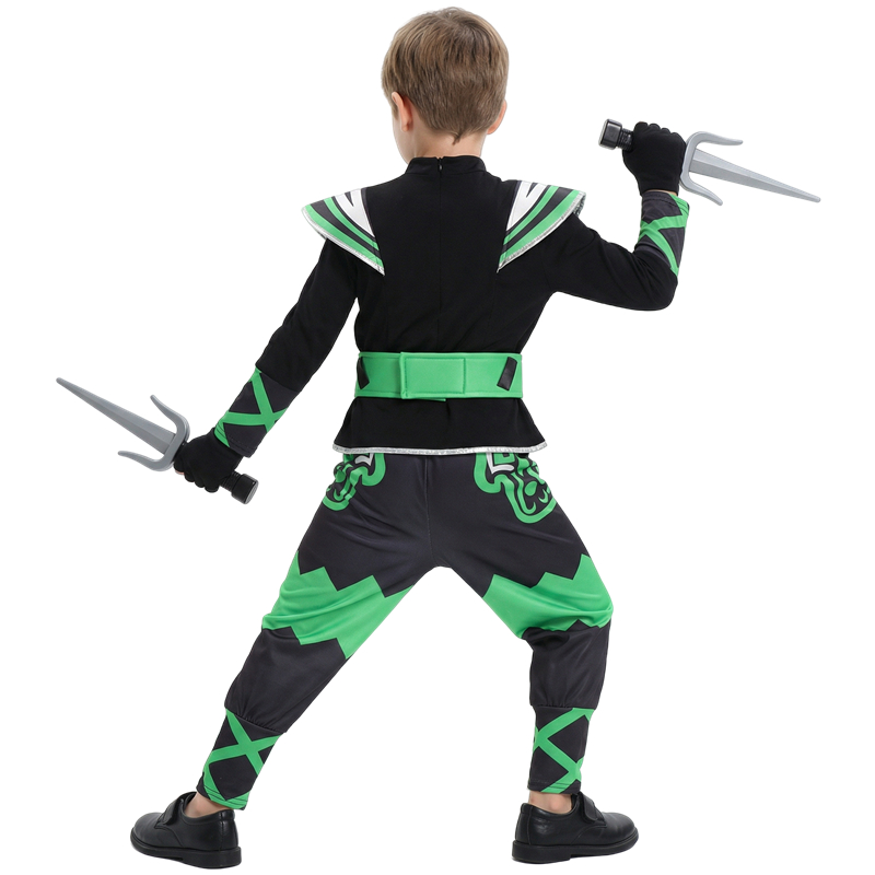 Kids Ninja Costume Boys Masked - Kids Outdoor Ninja Warrior Course 评论和价格