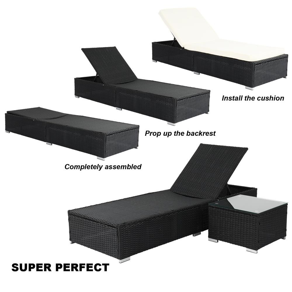 Yard Patio Furniture Adjustabl - Kids Outdoor Lounger Chair 评论和价格