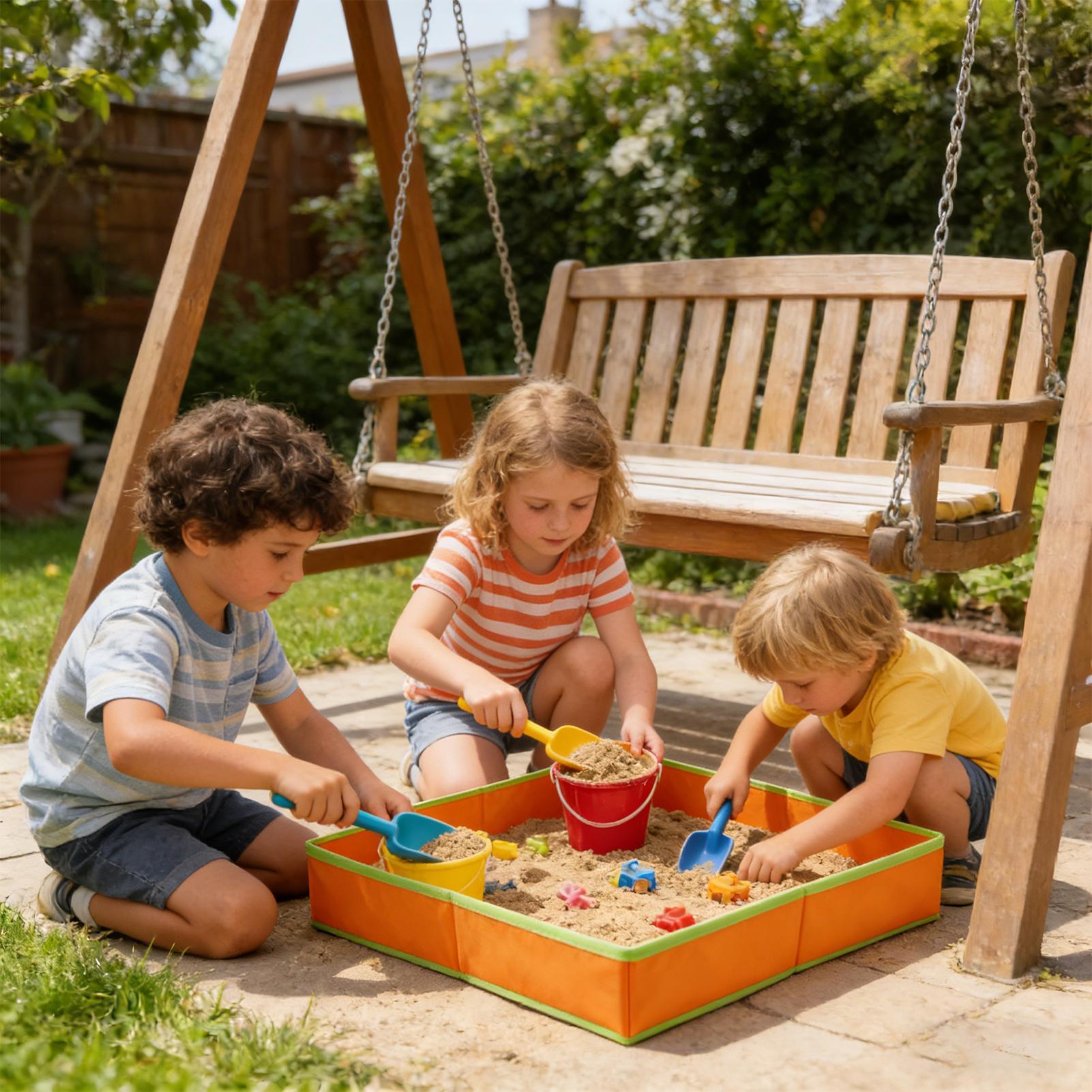 Sand Table for Kids Outdoor Se - Kids Outdoor Activity Toys 评论和价格