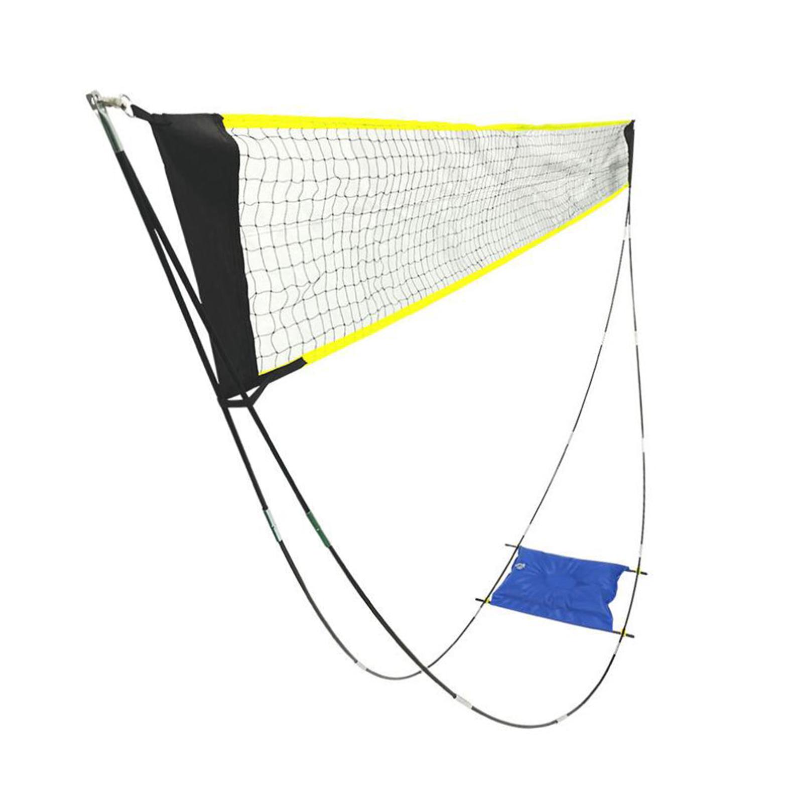 Badminton Net with Storage Bag - Kids Outdoor Volleyball Net 评论和价格
