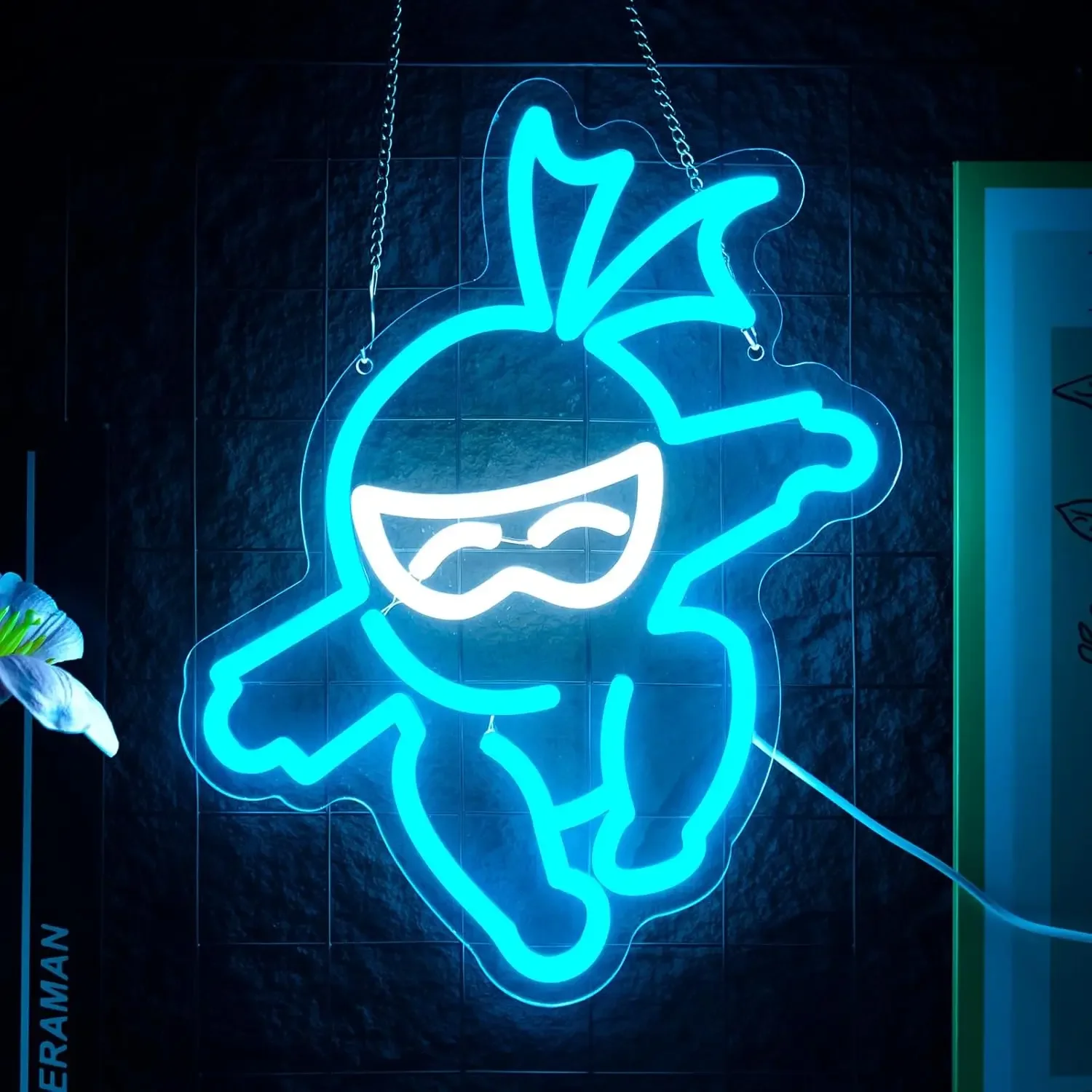 Ninja Neon Sign LED Neon Sign  - Kids Outdoor Ninja 评论和价格