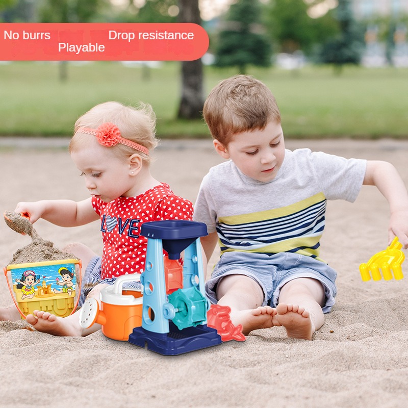 Beach Sand Play Tool Set Sand  - Kids Outdoor Activity Toys 评论和价格