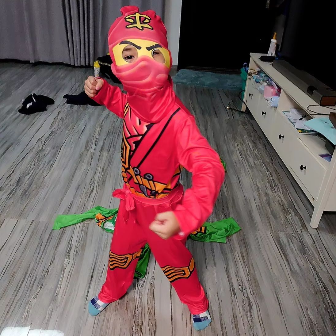 Leg Ninja Cosplay Superhero Ju - Kids Outdoor Ninja Warrior Course 评论和价格