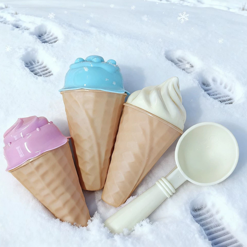 Kids Ice Cream Cone Sand Mold  - Kids Outdoor Activity Toys 评论和价格