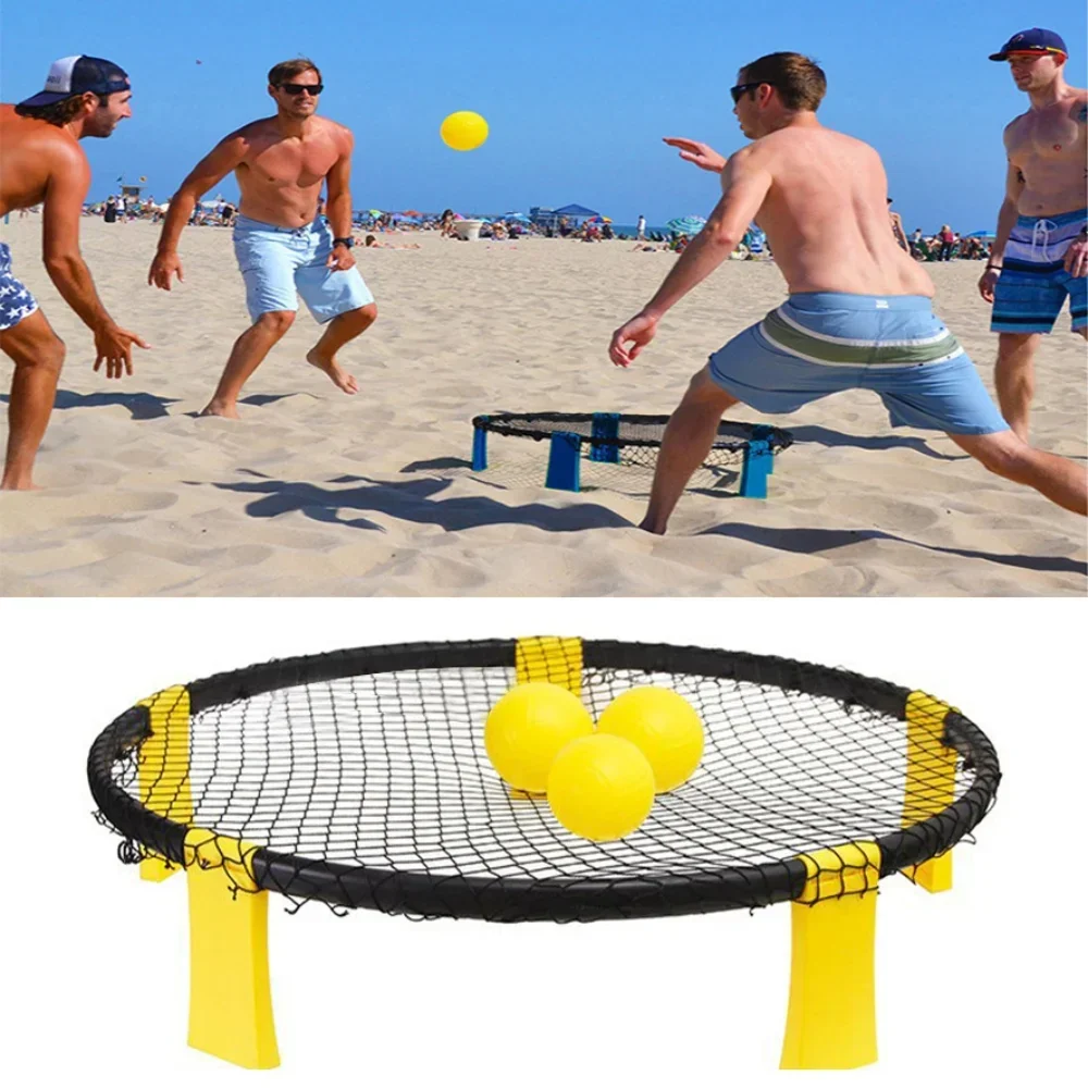 Beach Volleyball Mini Game Set - Kids Outdoor Volleyball Net 评论和价格