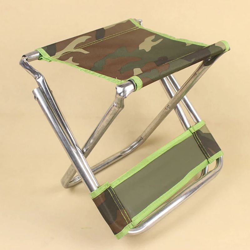 Camouflage Folding Stool with  - Kids Outdoor Lounge Furniture 评论和价格