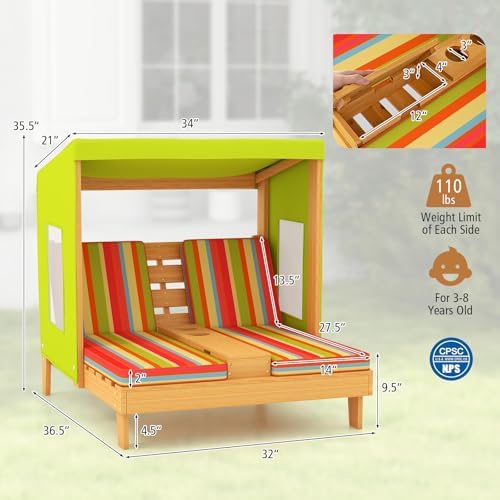 Kids Chaise Lounge Chair Outdo - Kids Outdoor Lounger Chair 评论和价格