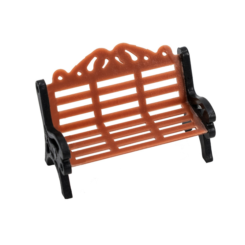10PCS Miniature Park Bench Mod - Kids Outdoor Bench 评论和价格