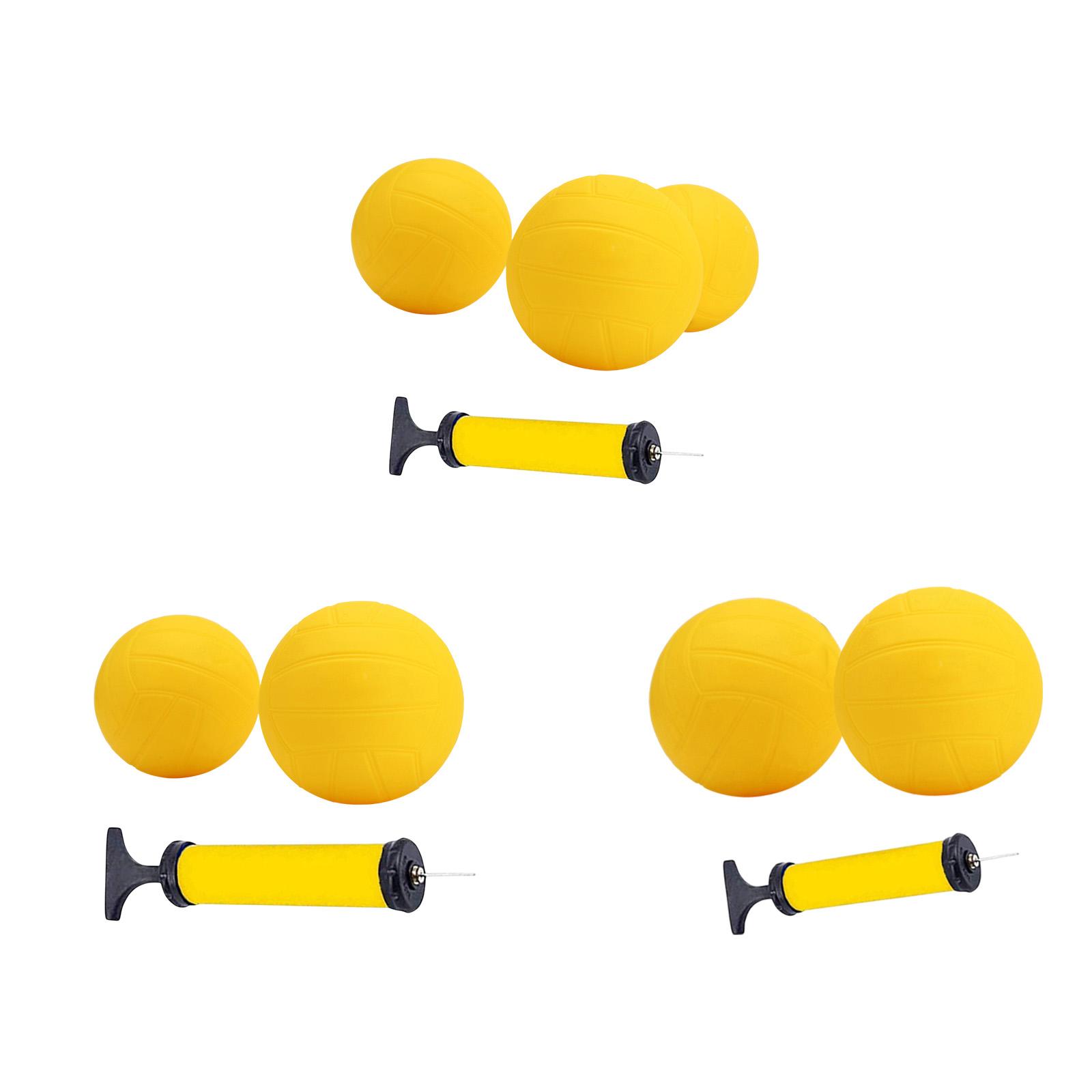 Inflatable Mini Volleyball Yel - Kids Outdoor Volleyball Net 评论和价格