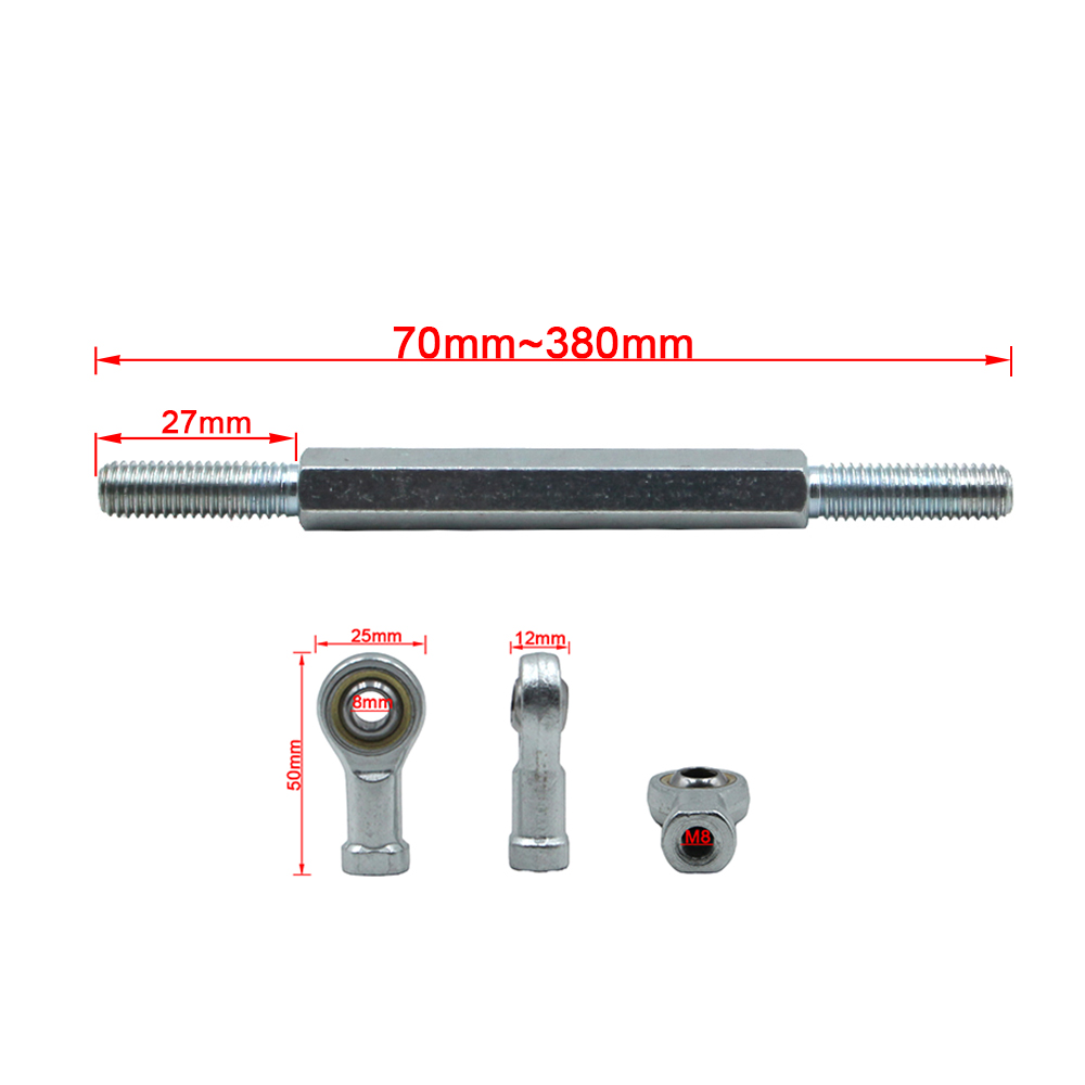 1Pair 70mm-290mm Steering Tie  - Kids Outdoor Quad 评论和价格