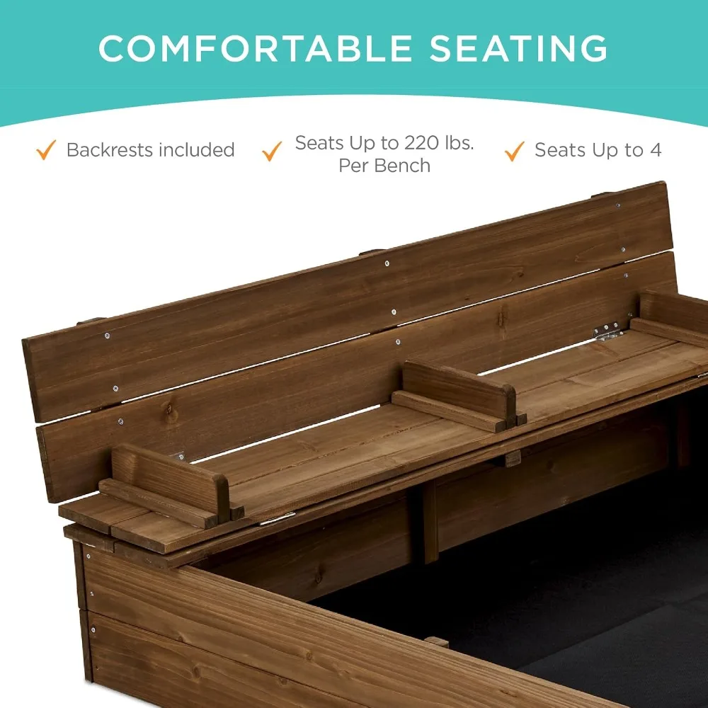 New Upgrade US Shipping Large  - Kids Outdoor Bench 评论和价格