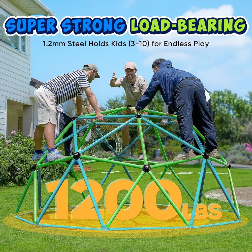 Zupapa10T ClimDome with Hammoc - Kids Outdoor Dome Climber 评论和价格