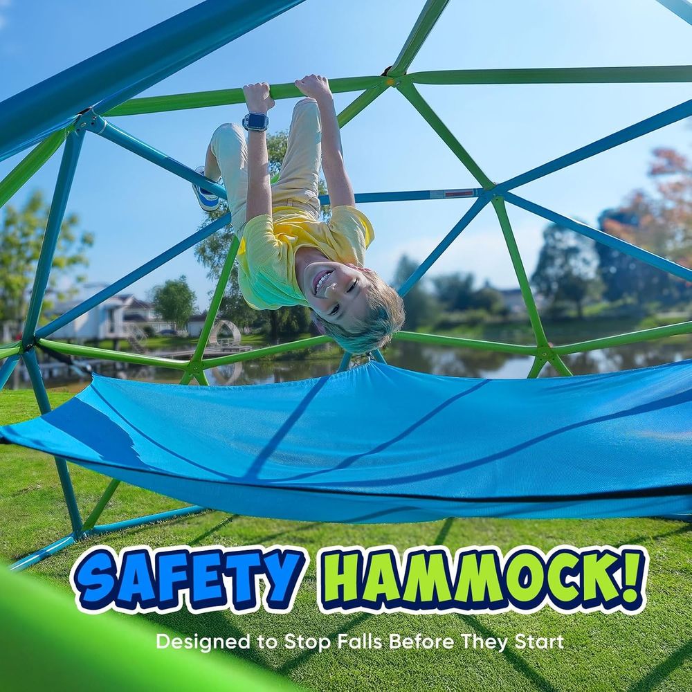 Zupapa10T ClimDome with Hammoc - Kids Outdoor Dome Climber 评论和价格
