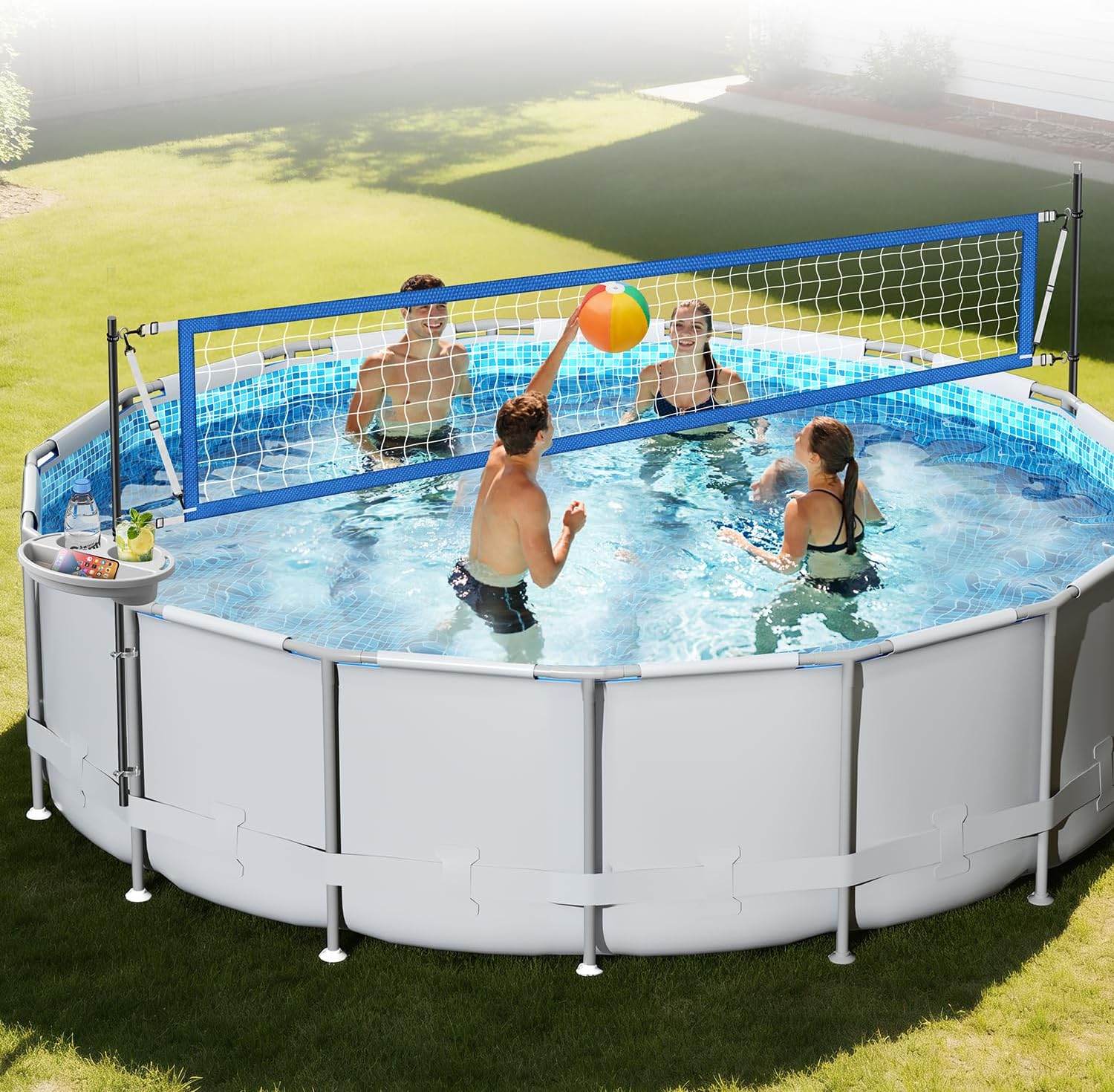 Volleyball Net Set for Above G - Kids Outdoor Volleyball Net 评论和价格